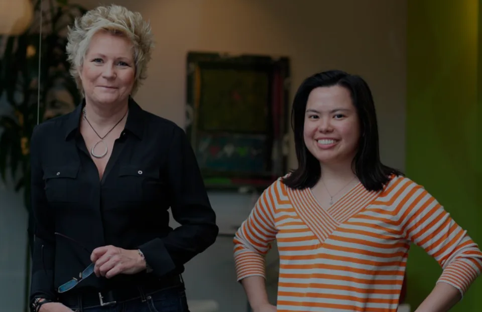 DataDesign founders Nina Rosete and Dawn Verdick